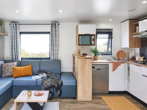 MOBILHOME 6 personnes - Mobile-home LUXE JARA avec spa 6 personnes