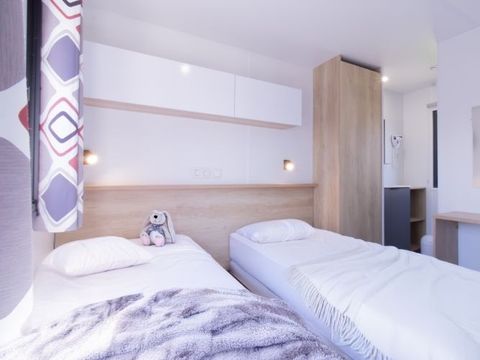 MOBILHOME 4 personnes - Mobile-home LUXE ANDIA avec spa 4 personnes