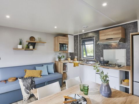 MOBILHOME 4 personnes - LUXE ANDIA (avec Spa et linge de lit fournis)
