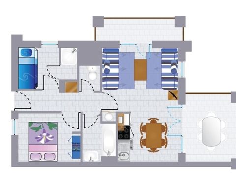 APPARTEMENT 8 personnes - Appartement MOREA