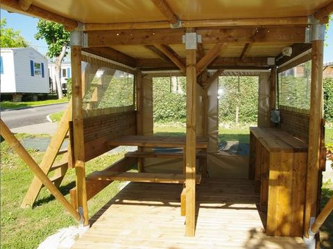 TENTE TOILE ET BOIS 2 personnes - Tente LAINA CONFORT 2 personnes