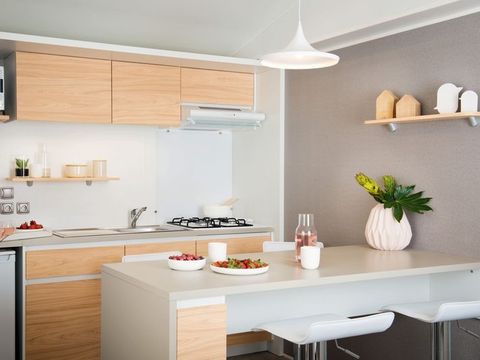 MOBILHOME 4 personnes - Mobile-Home MENDIKOA**** 4 personnes