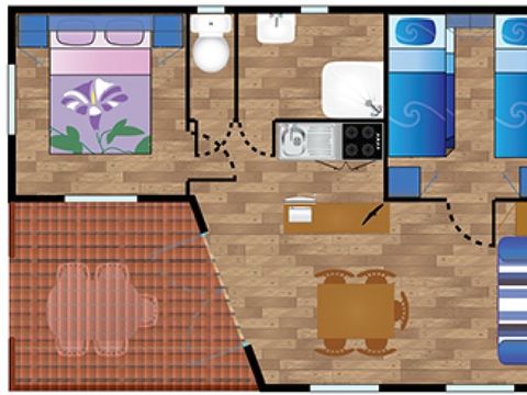 CHALET 5 personnes - Chalet IRATY*** 5 personnes