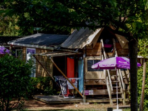 TENTE TOILE ET BOIS 2 personnes - Lodge LAINA 2 personnes