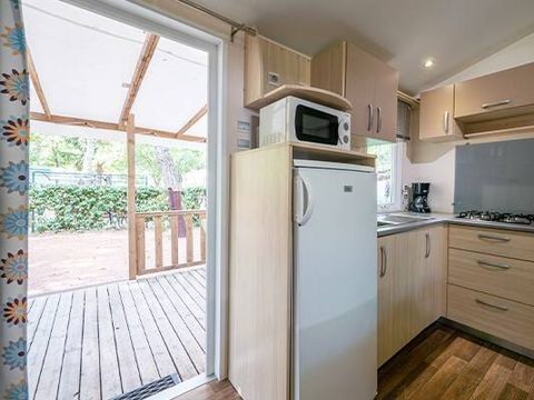 MOBILHOME 6 personnes - Mobil-home | Comfort | 2 Ch. | 4/6 Pers. | Terrasse surélevée | Clim.