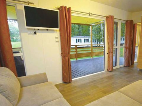 MOBILHOME 6 personnes - Mobil-home | Ultimate | 3 Ch. | 6 Pers. | Terrasse surélevée | Clim. | TV