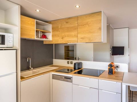 MOBILHOME 6 personnes - Mobil-home | Ultimate | 3 Ch. | 6 Pers. | Terrasse surélevée | Clim. | TV
