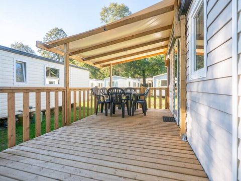 MOBILHOME 6 personnes - Mobil-home | Comfort | 2 Ch. | 4/6 Pers. | Terrasse surélevée | Clim.