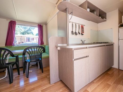 MOBILHOME 6 personnes - Comfort XL | 2 Ch. | 4/6 Pers. | Terrasse surélevée