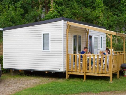 MOBILHOME 5 personnes - Mobil-home | Comfort | 2 Ch. | 5 Pers. | Terrasse surélevée | Clim.