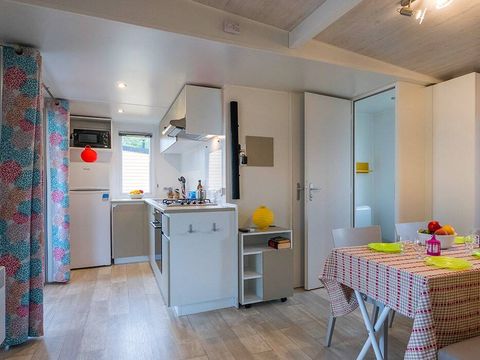 MOBILHOME 5 personnes - Mobil-home | Comfort | 2 Ch. | 5 Pers. | Terrasse surélevée | Clim.