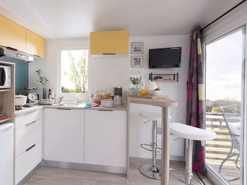 MOBILHOME 5 personnes - MEDITERRANEE - TV - BBQ