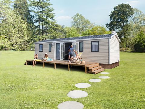 Mobilhome 8 personnes - NIRVANA - QUATTRO - 4 chambres - 40m² avec terrasse semi couverte