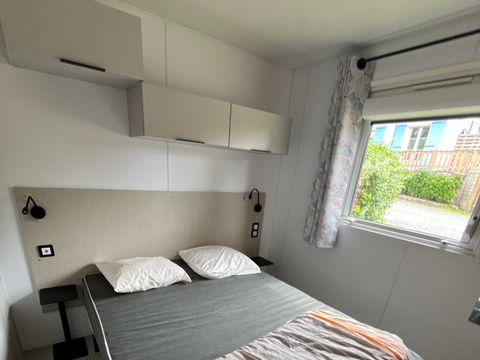 MOBILHOME 4 personnes - MOBIL-HOME SAVANAH 30M² avec terrasse semi couverte