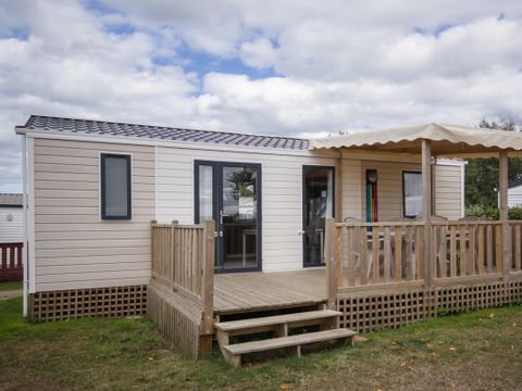 MOBILHOME 8 personnes - MOBILE HOME NIRVANA 2 - 3 chambres 32 M² avec terrasse couverte