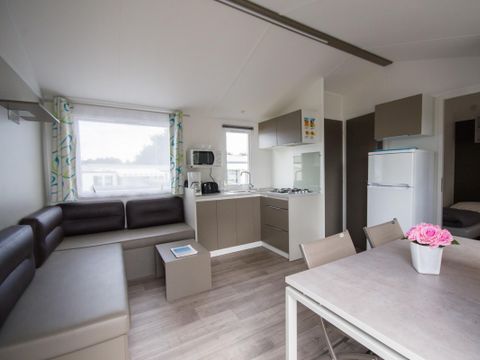 Mobilhome 8 personnes - NIRVANA 2 - 3 chambres - 32 m² avec terrasse couverte