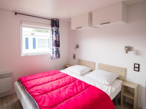 Mobilhome 6 personnes - CARAIBES - 3 chambres - 40m² avec terrasse semi couverte