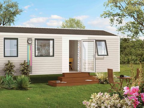 Mobilhome 4 personnes - NIRVANA - DUO 32m² avec terrasse semi couverte