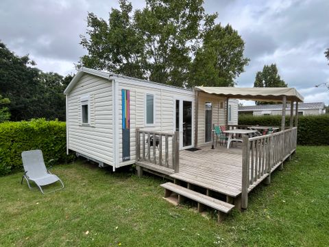 Mobilhome 4 personnes - NIRVANA - DUO 32m² avec terrasse semi couverte