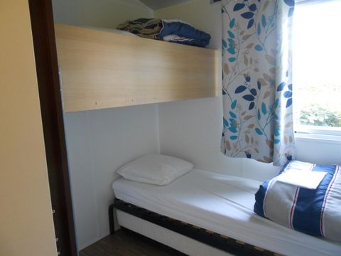 Tente en toile et en bois 5 personnes - TITHOME 25m² 2 chambres - PAS DE WC ET SALLE DE BAIN