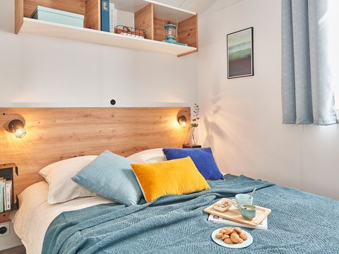 MOBILHOME 6 personnes - 3 chambres - CLIM - TV - LV