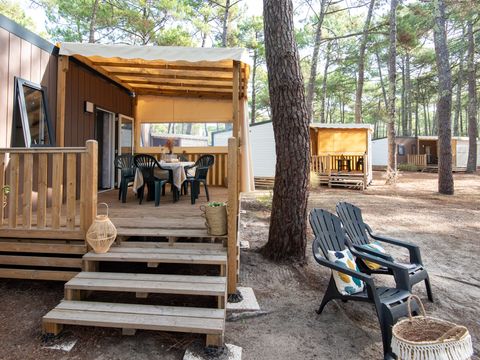 MOBILHOME 6 personnes - 3 chambres - CLIM - TV - LV