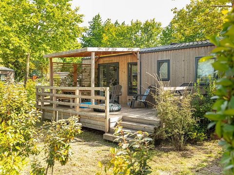 MOBILHOME 6 personnes - Premium Exclusive | 3 Ch. | 6 Pers. | Terrasse surélevée | Clim. | TV