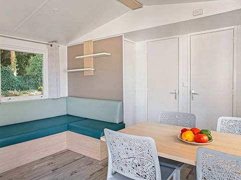 MOBILHOME 4 personnes - Comfort XL | 2 Ch. | 4 Pers. | Terrasse surélevée | Clim. | TV