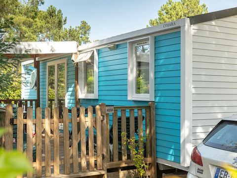 MOBILHOME 4 personnes - Comfort XL | 2 Ch. | 4 Pers. | Terrasse surélevée | Clim. | TV