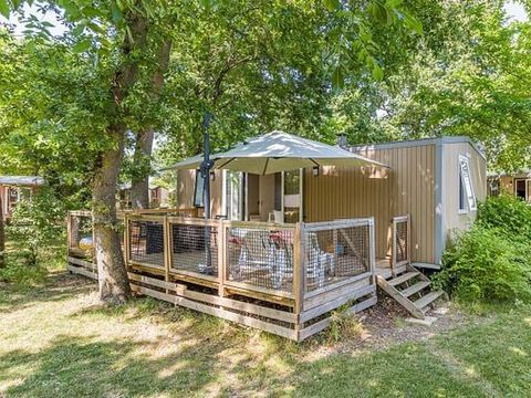 MOBILHOME 6 personnes - Comfort | 2 Ch. | 4/6 Pers. | Terrasse simple | Clim. | TV