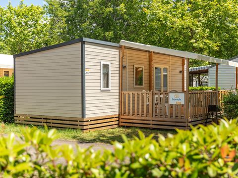 MOBILHOME 6 personnes - Mobil-home | Premium Azure | 3 Ch. | 6 Pers. | Terrasse surélevée | Clim. | TV