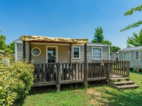 MOBILHOME 6 personnes - Mobil-home | Classic | 3 Ch. | 6 Pers. | Terrasse couverte | 1 SDB