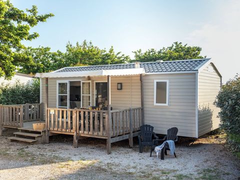 MOBILHOME 4 personnes - Mobil-home | Ultimate | 2 Ch. | 4 Pers. | Terrasse couverte | 1 SDB | Clim. | TV