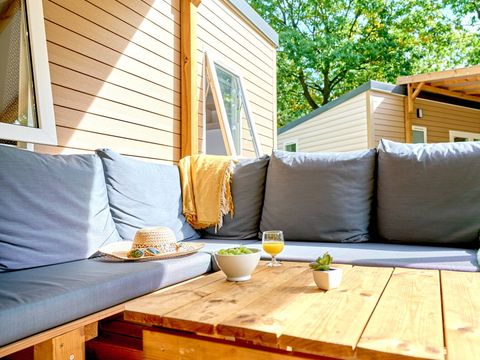 MOBILHOME 6 personnes - Mobil-home | Premium Exclusive | 3 Ch. | 6 Pers. | Terrasse Lounge | Clim. | TV