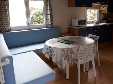 MOBILHOME 6 personnes - 3 Chambres (3ème chambre : lits superposés)