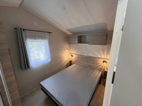 MOBILHOME 4 personnes - Mobilhome 31 m² 2 chambres n° 80 Terrasse couverte, climatisé, 2/4 Pers Samedi - Samedi