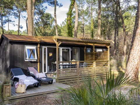 BUNGALOW 8 personnes - Cabane premium 3 chambres