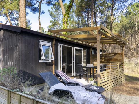 BUNGALOW 8 personnes - Cabane premium 3 chambres