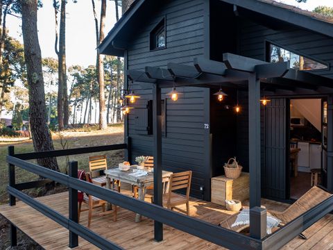 BUNGALOW 4 personnes - Cabane SIGNATURE | 2 chambres - Côté Pinède