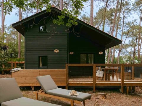 BUNGALOW 4 personnes - Cabane SIGNATURE | 2 chambres - Côté Lac