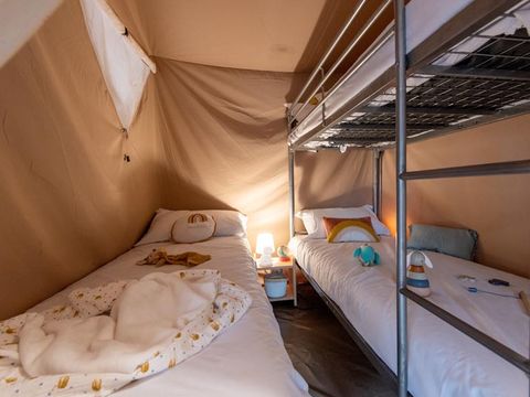 TENTE TOILE ET BOIS 5 personnes - Tente Maori