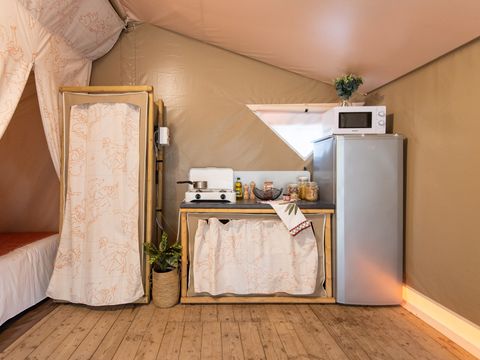 TENTE TOILE ET BOIS 5 personnes - Tente Maori