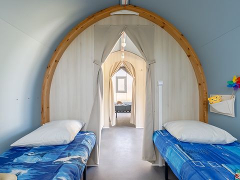 Bungalow toilé 4 personnes - COCO SWEET sans sanitaires