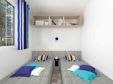 MOBILHOME 4 personnes - MH "Cosy" 2ch 4p 3-7 ans 1/4 Pers.