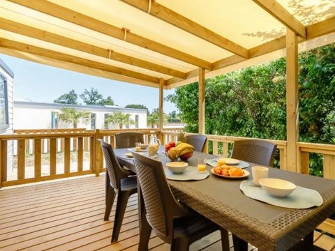 MOBILHOME 6 personnes - Prestige - 3 chambres - TV - LV