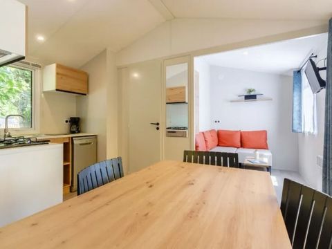 MOBILHOME 6 personnes - Prestige - 3 chambres - TV - LV