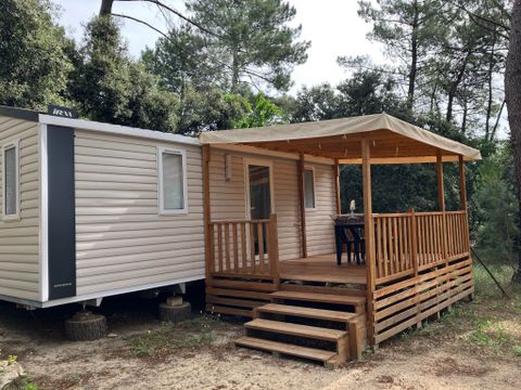 MOBILHOME 4 personnes - PROVENCE 2 chambres climatisées avec TV