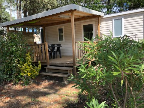 MOBILHOME 4 personnes - PROVENCE 2 chambres climatisées avec TV