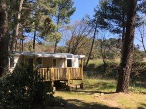 Mobilhome 6 personnes - COQUELICOT 3 ch climatisé et TV