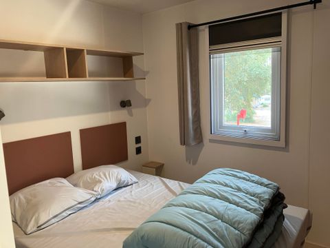 MOBILHOME 4 personnes -  PREMIUM MONTSEREIN Climatisé- 2 chambres+ lave-vaisselle + TV  (2 adultes max+2 enfants)